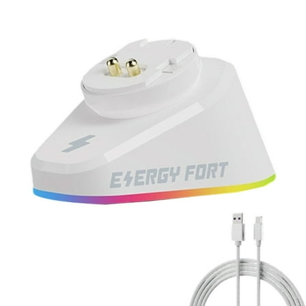 Magnetic Mouse Charging Dock Replacement for GPW4/G502//G903 Wireless Gaming Mice Charging Adapter Magnetic Station