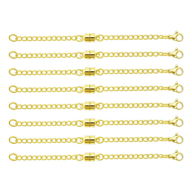 Necklace Extender Adjustable Chain Extenders for Necklace Clasps and