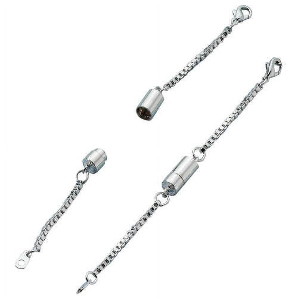 Necklace Extender Set of 2Silver