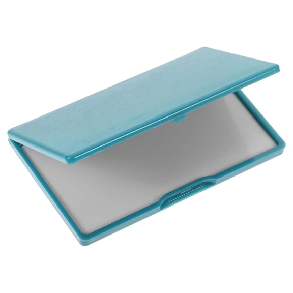 Magnetic Needle Case,Rectangle Sewing Needle Case,Magnetic Needle Keeper,Portable Knitting Pin Holder Case,Sewing Needle Storage Box for Small Metal Objects And Sewing,2.36x4.33 inch (Sky Blue)