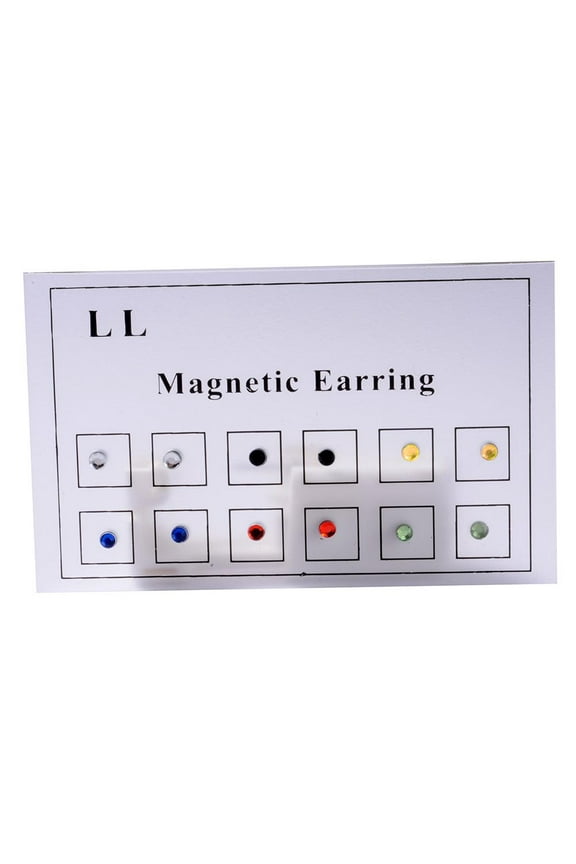 Magnetic Nose Ear Stud Earring No Piercing 12Pcs/Set -UK STOCK