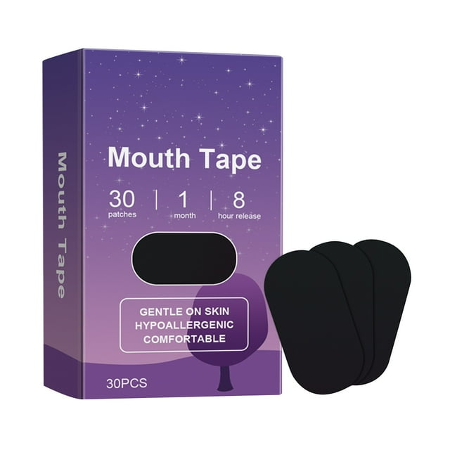 Intake Breathing Magnetic Nasal StripGentle Mouth Tape for Sleep Hypoallergenic Strips | Comfortable, Easy Breathing Aid for Snoring Relief， 1 Pcs