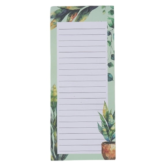 Magnetic Notepads, Big Notepads for Grocery List, Shopping List, To-Do List, Reminders -Strong Magnetic Back