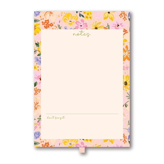 1 PACK MAGNETIC NOTEPADS for REFRIGERATOR with PEN HOLDER-52 Sheets, 5.8x8.25, Magnetic Notepad, Office Desk Pad, To Do List Pad, Cute Gift for Her, Stationery Organizer