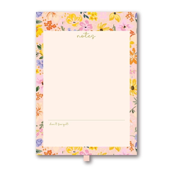 1 PACK MAGNETIC NOTEPADS for REFRIGERATOR with PEN HOLDER-52 Sheets, 5.8x8.25, Magnetic Notepad, Office Desk Pad, To Do List Pad, Cute Gift for Her, Stationery Organizer