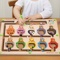 Magnetic Number Maze, Walking Beads Counting Toy, Early Math Learning Game, Logical Thinking Training, Portable Educational Puzzle, Fine Motor Skill Development