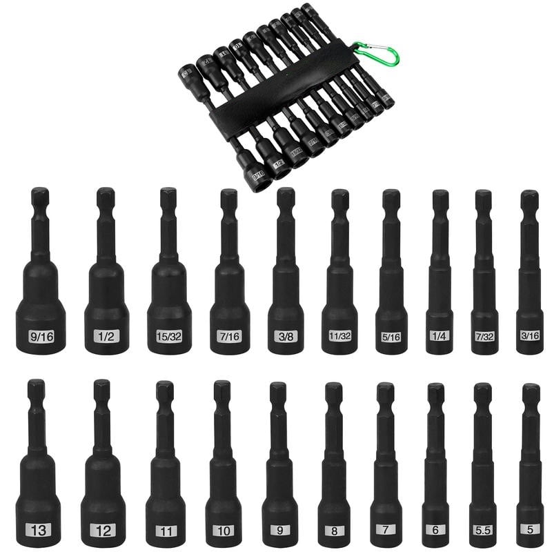 40 Piece Impact Socket Set - 3/8 Inch Drive - 6 Point Z-Drive - View #5