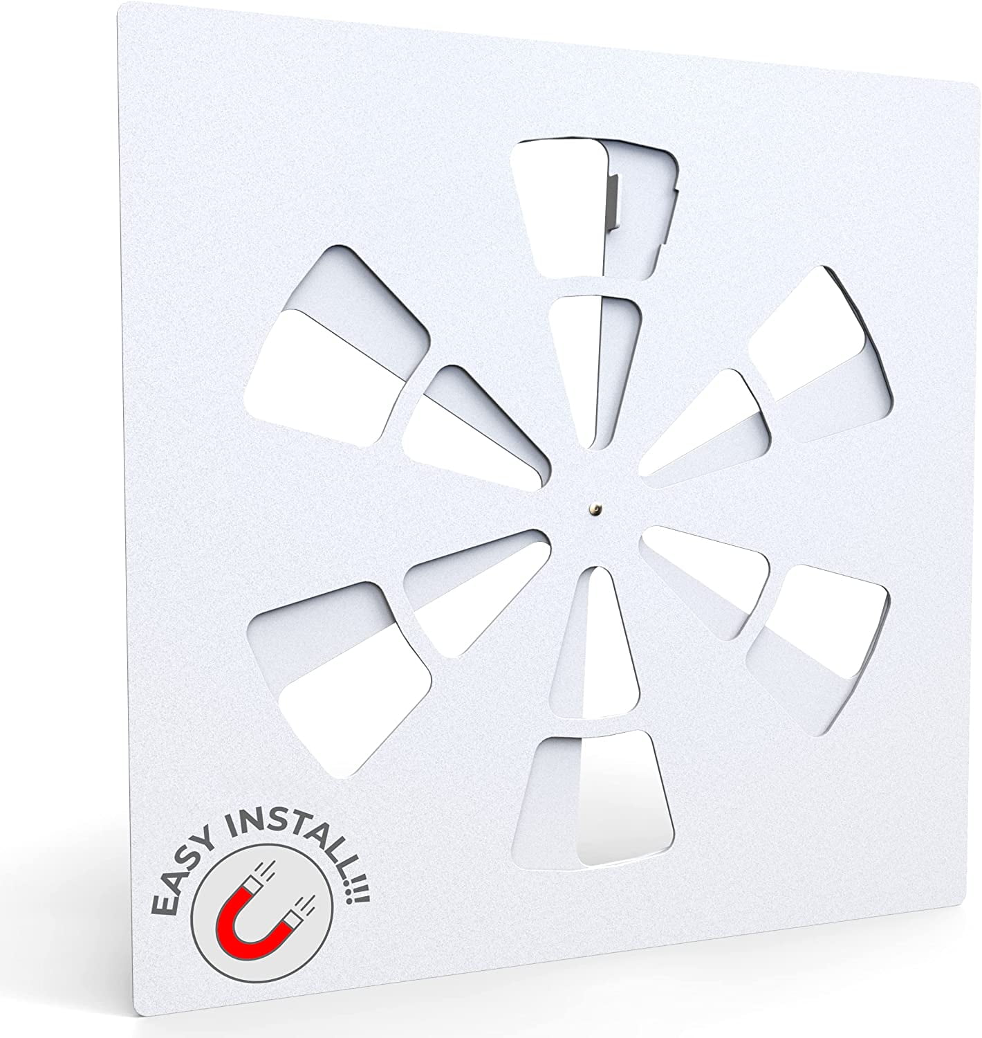 Magnetic Office Vent Cover Adjustable Air Deflector for 24