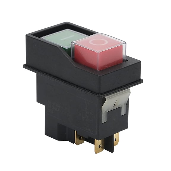 Magnetic On-Off Switch Automatic Vacuum Switch for Power Tools Grinder Cutting Machine Tool Equipment, 4 Pins 16A 110V