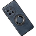 thumbnail image 1 of Magnetic for OnePlus 12 5G Case with Stand Compatible with MagSafe Authentic Sheep Bark Skin Ultra Thin 360° Rotation Bracket Anti-Scratch Mil-Grade Drop Protection Case, Blue, 1 of 8