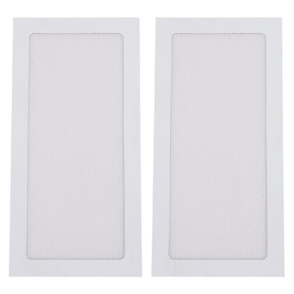 Magnetic PC Cooler Filter, Fine PVC Mesh Dust Cover, 120mm Fan Vent Protection, 2 Count
