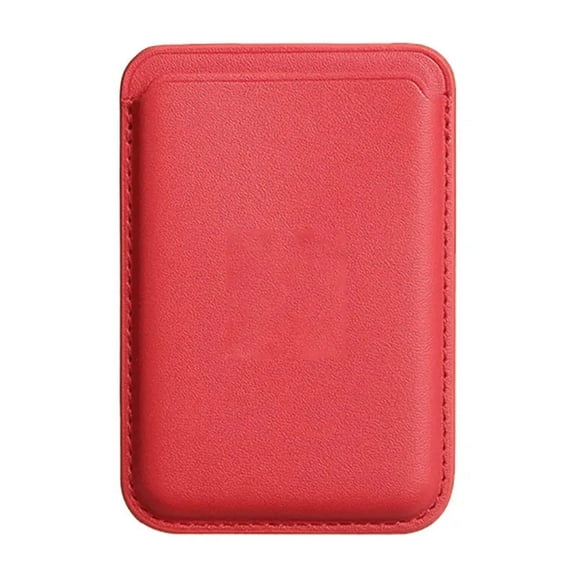 Rome Tech Magnetic PU Card Holder, Red