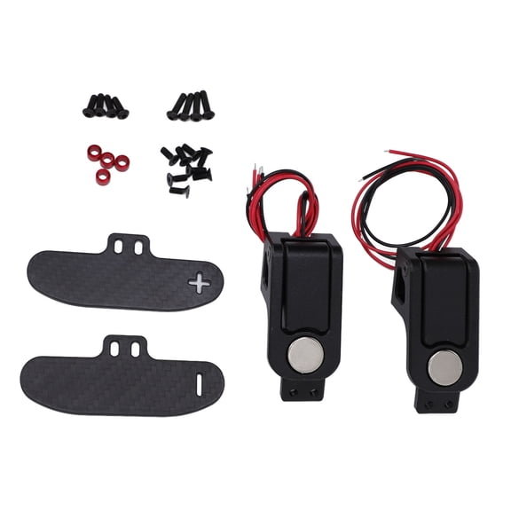 Magnetic Paddle Shifter CNC Aluminum Carbon Fiber Steering Wheel Shifting Kit for Logitech G29 G920 Fanatec