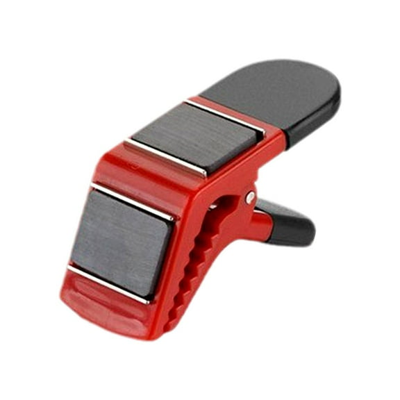 Magnetic Paint Brush holder clip w. Tin Opener Painiters Red/Blk Tools DIY Q9V9
