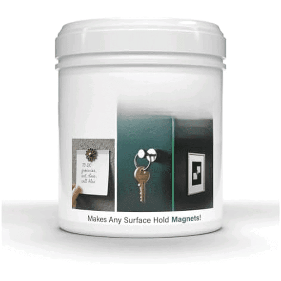Magnetic Paint & Primer (Water Based)  ECO TITAN Extra Strong, Sustainable, Easy to Apply 1L, Black$$Tools & Hardware Other