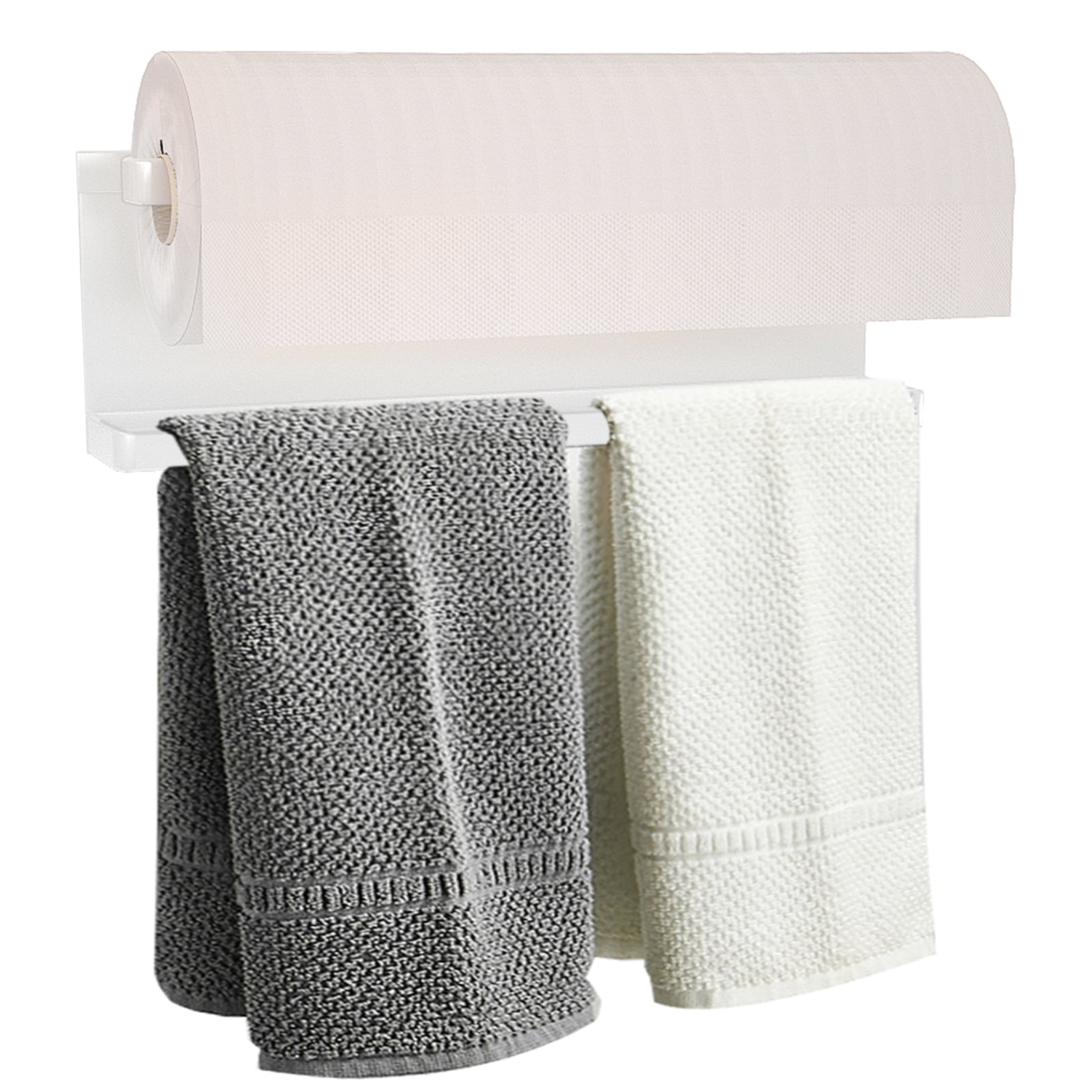 Magnetic Paper Towel Holder for Refrigerator, Kitchen Towel Rack Multi ...