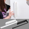 thumbnail image 1 of Magnetic Paper Towel Holder for Refrigerator – Metal Kitchen Storage Rack with Strong Magnet, Wall or Under Cabinet Mount, Fits Standard Rolls, 1 of 6