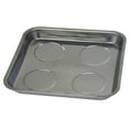 thumbnail image 1 of Magnetic Parts Tray 9.5" x 10" Large Square Stainless Steel Parts Storage Tray, 1 of 3