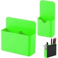 thumbnail image 1 of Magnetic Pen Holder,2 Pack Magnetic Dry Erase Marker Holder with Generous Compartments,Strong Magnet Storage Marker Pen Pencil Organizer for Refrigerator,Whiteboard,Locker Accessories, 1 of 10
