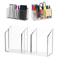 thumbnail image 1 of Magnetic Pen Holder, Dry Erase Marker Holder for Whiteboard Fridge, Wall Mounted Acrylic Magnet Pen Holder with Adhesive, Classroom and Locker Magnetic Organizer,A, 1 of 9