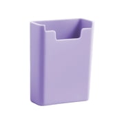 Magnetic Pen Holder,Strong Magnet Storage Marker Pen Pencil Organizer for Refrigerator,Whiteboard,Locker Accessories,3.35x1.1x2.48in Purple