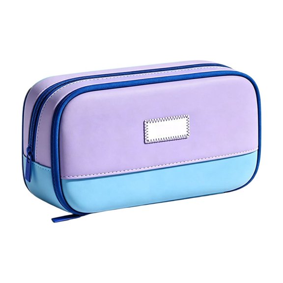 Magnetic Pencil Case Standing Pen Bag, Foldable Multi Layer Stationery Organizer With Phone Holder Design, Large Capacity Storage Pouch For Pens Tools Accessories And Daily Carry