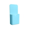 thumbnail image 1 of Magnetic Pencil Holder for Whiteboard and Refrigerator, Large Capacity Plastic Marker Organizer Storage Box, Magnetic Pen Cup for Locker and Office A#033 Blue, 1 of 6
