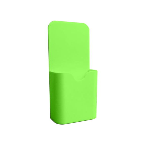 Magnetic Pencil Holder for Whiteboard and Refrigerator, Large Capacity Plastic Marker Organizer Storage Box, Magnetic Pen Cup for Locker and Office A#033 Green