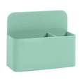 thumbnail image 1 of Magnetic Pencil Holder for Whiteboard and Refrigerator, Large Capacity Plastic Marker Organizer Storage Box, Magnetic Pen Cup for Locker and Office A#035 Sky Blue, 1 of 7