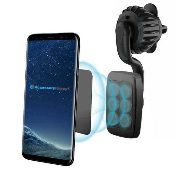 Magnetic Phone Car Mount, Universal HOOK & TWIST Air Vent Magnetic Car Phone Mount Holder, Phone Holder for Car Compatible with Cell Phones: Universal Cell Phone Holder – Vent Phone Holder