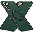 thumbnail image 1 of Magnetic Phone Case for Samsung Galaxy S21 Compatible for Magsafe, Military-Grade Shockproof Protective Case with Built-in Magnet Circle for Samsung Galaxy S21, MS Green, 1 of 18