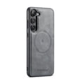 thumbnail image 1 of Magnetic Phone Case for Samsung Galaxy S23, Classic Business Shockproof Protective Compatible with MagSafe Charging PU Leather Back Case for Men Women for Samsung Galaxy S23 - Gray, 1 of 7