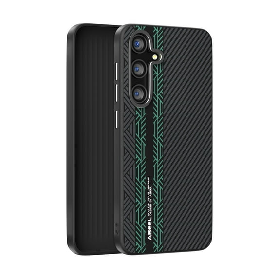 Magnetic Phone Case for Samsung Galaxy S24,Compatible with Mag-Safe, Slim Carbon Fiber Pattern Shockproof Anti-fall Sturdy Durable Phone Case Grade Drop Anti-Slip Protective Cover,B