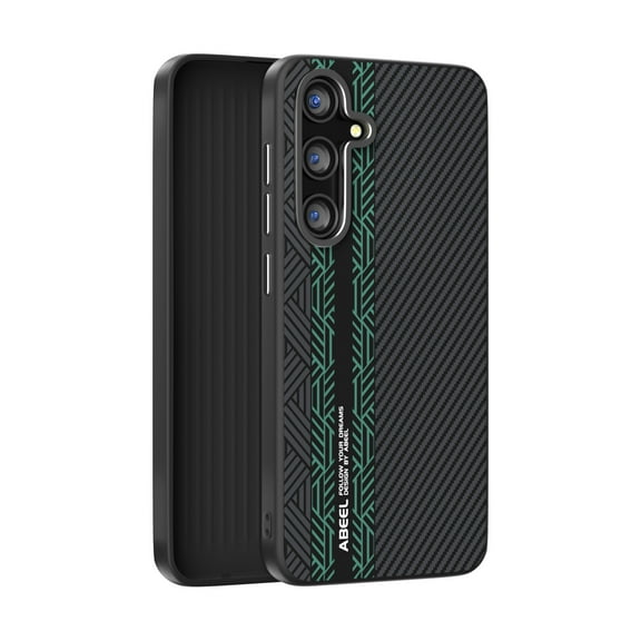 Magnetic Phone Case for Samsung Galaxy S24,Compatible with Mag-Safe, Slim Carbon Fiber Pattern Shockproof Anti-fall Sturdy Durable Phone Case Grade Drop Anti-Slip Protective Cover,B