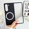 thumbnail image 1 of Magnetic Phone Case for Samsung Galaxy Z Fold 6 Compatible with Magsafe, Military-Grade Shockproof Protective Case Cover with Built-in Magnet Circle for Samsung Galaxy Z Fold 6, Black, 1 of 4