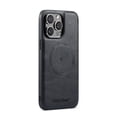 thumbnail image 1 of Magnetic Phone Case for iPhone 12/12 Pro, Classic Business Shockproof Protective Compatible with MagSafe Charging PU Leather Back Case for Men Women for iPhone 12/12 Pro - Black, 1 of 5