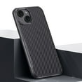 thumbnail image 1 of Magnetic Phone Case for iPhone 14 Plus (Compatible with MagSafe) (Drop Protection) Fiber Pattern Design Slim Anti-Scratch Shockproof Anti-fall Anti-Fingerprint Phone Case,Black, 1 of 16