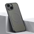 thumbnail image 1 of Magnetic Phone Case for iPhone 14 Plus (Compatible with MagSafe) (Drop Protection) Fiber Pattern Design Slim Anti-Scratch Shockproof Anti-fall Anti-Fingerprint Phone Case,Silver, 1 of 16