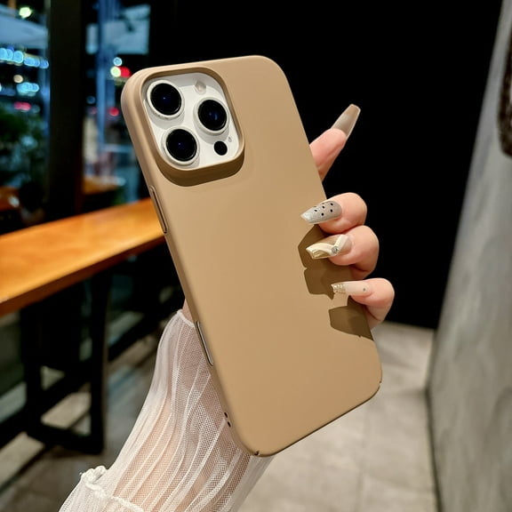 Magnetic Phone Case for iPhone 16 Pro, Military Grade Drop Protection, Compatible with Mag-Safe, Slim Lightweight Shockproof Durable Anti-Scratch Protective Cover for iPhone 16 Pro, Gold