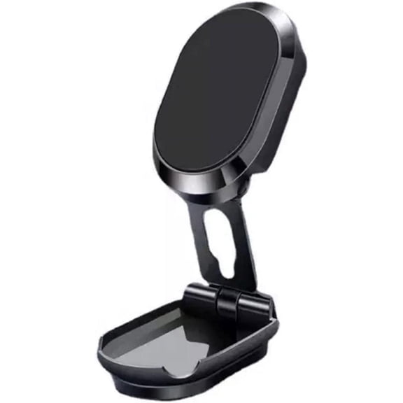 Magnetic Phone Holder for Car, 360 Rotation Adjustable Foldable Phone Mount, Universal Car Dashboard Cell Phone Stand, Multifunctional Car Mobile Phone Holder for Dashboard Screens Table