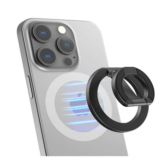 Magnetic Phone Holder, Double-Sided Magnetic Desk Stand for Streaming, Adjustable Lazy Stand for Watching Shows and Live Broadcasting