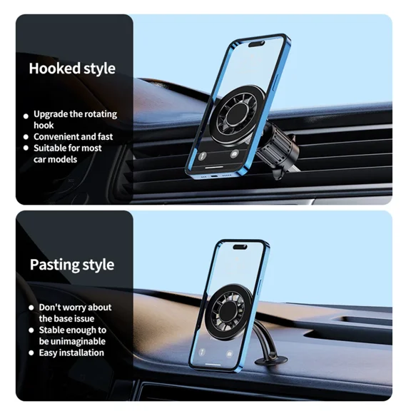 Magnetic Phone Holder For Car, Dashboard Air Vent Car Cell Phone Holder Mount Us