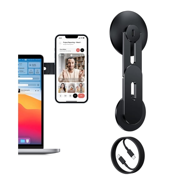 Magnetic Phone Holder Mount for Tesla Model 3/Y/X/S, Compatible with iPhone 17/16/15/14