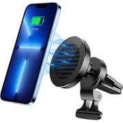 ExtreLife Magsafe Wireless Car Charger, 15W Fast Charging Car Mounts, 360°Adjustable Magnetic Car Phone Charger for iPhone 16/15/14/13/12 Series, Air Vent Phone Holder