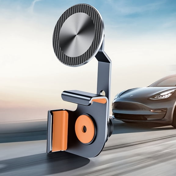 Magnetic Phone Holder for Tesla Model Y/3/S/X, for MagSafe Magnetic Car Dash Phone Holder for Tesla,PC Monitor Extension Holder,Fits All Phone