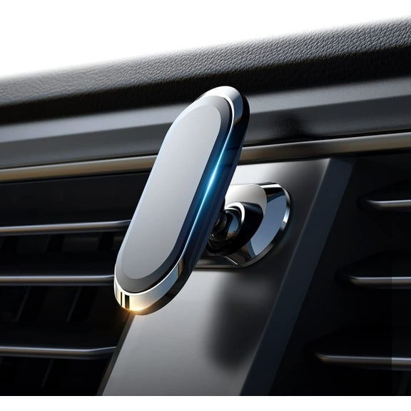 Magnetic Phone Mount for CarUpgrade 8X Magnets Strong Magnet Universal Car Mount, Dashboard 360 Rotation for iPhone 13 12 Pro XR XS Plus Samsung Galaxy Note S21/S21+ & All Phone & Mini Tablets