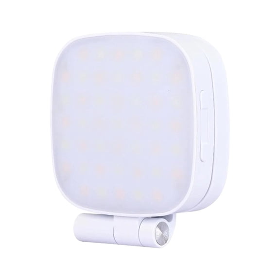 Magnetic Phone Mount Mirror Light Adjustable 3 Color Temperature USB C Rechargeable Makeup Light For Phone 17 16 Series