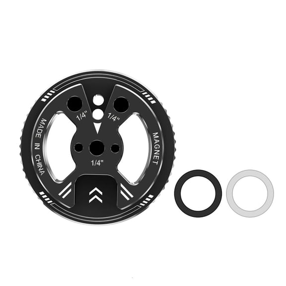 Magnetic Phone Mounting Base With Universal 1/4 Screw For Mini Device Stabilization