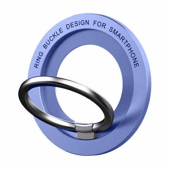 Magnetic Phone Ring Holder For MagSafe Phone Ring Grip Finger Ring Kickstand Metal Phone Grip For Samsung iPhone 16 15 14 Series