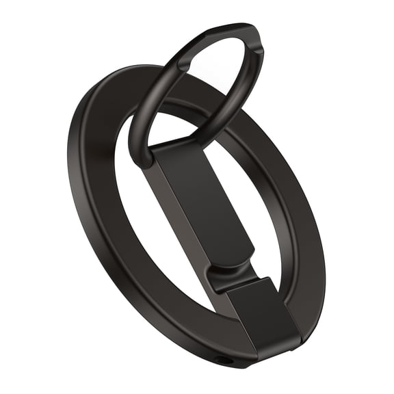 Magnetic Phone Ring Holder for Hand, MagSafe Cell Phone Ring Holder Grip, Mag Safe Phone Ring Finger Holder for 17/16/15/14/13/12 Series, MagSafe Kickstand-Grey